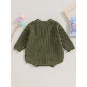 Mono para bebé recién nacido | Mameluco de manga larga de algodón suave | Fabricante mayorista de monos para niños pequeños - Product Image 4