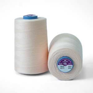 Filé à coudre échantillon gratuit 100% Polyester haute ténacité teint Vietnam 30S/2 taille personnalisée OEM 3000M/cône HL AGON fils d'agrafe - Product Image 3