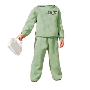 Sudadera para niños personalizada al por mayor, conjuntos de ropa para niños, chándales de algodón para niños, traje para correr de nuevo diseño - Product Image 1