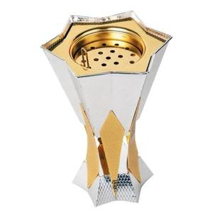 Quemadores de incienso clásicos de color dorado y blanco de lujo, quemadores de incienso de Metal de lujo hechos a mano, quemadores de incienso de regalo blanco y dorado - Product Image 4