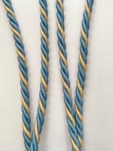 100% Polyester Egypt Style DIY Handmade <b>Key</b> <b>Tassel</b> Fringes Bullion Cords for Decorative Curtains & Garments-Wholesale - Product Image 2