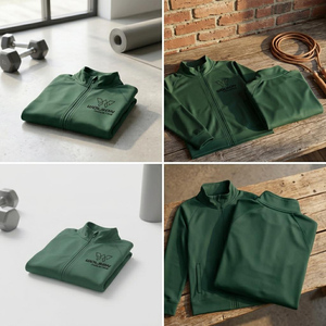 Chaqueta de Yoga Unisex con Capucha y Cierre Completo, Tejido Elástico en Cuatro Direcciones de Secado Rápido, Logotipo Personalizado para Gimnasio, Fitness, Running, Entrenamiento Activo - Product Image 3