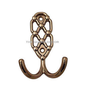 Elegance Aluminium Métal de haute qualité Forme unique Fini blanc Cintre mural Accent pour salon et maison - Product Image 6