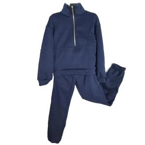 Survêtement de sport décontracté imprimé unisexe personnalisé pour l'entraînement à la course d'hiver sweat à capuche solide jogging vêtements de sport poids lourd 100% coton - Product Image 5