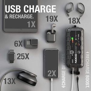 Boîte de démarrage XL pour véhicule, tracteur, ATV/UTV, 1500 ampères (12 V), booster pack - Product Image 4