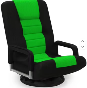 Silla Gaming con Reposabrazos, Plegable, Reclinable, con 6 Posiciones Ajustables, Respaldo Acolchado, Sofá Tipo Lounge - Product Image 6