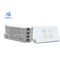 MakeGood Australie Standard Bord de fuite Gradation Max 400W Tuya App Contrôle sans fil Smart Zigbee Dimmer Light Switch Module