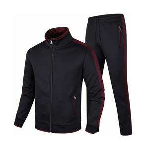 Chándal Deportivo Transpirable para Hombre, Diseño Personalizado, Tela de Poliéster Lisa, Corte Ajustado, Ropa Deportiva para Gimnasio y Fitness - Product Image 3
