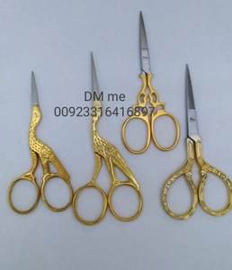 Precio al por mayor Tijeras de bordado de acero inoxidable Hecho a mano Tijera de bordado profesional Hecho en fábrica - Product Image 2