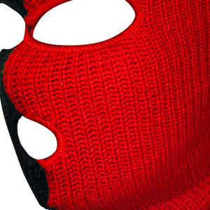 Pasamontañas Delgado Profesional Nuevo 2025 para Hombre y Mujer, Máscara Facial Completa de 3 Orificios, 100% Poliéster, Logotipo Personalizado, Máscara de Esquí de Invierno - Product Image 2