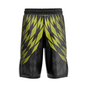 Shorts de basket-ball imprimés par transfert thermique personnalisés 100% polyester respirant grande taille antibactérien séchage rapide vêtements de basket-ball - Product Image 6