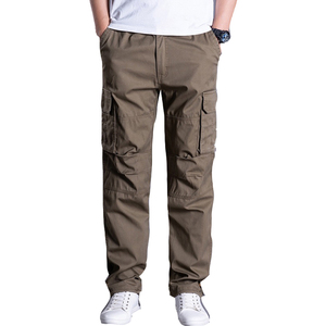Pantalon cargo décontracté pour homme de qualité supérieure en Cordura, avec devant plat, multi-poches, respirant et à séchage rapide, pantalon d'extérieur en provenance du Pakistan - Product Image 1