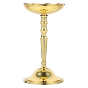 Premium Quality Aluminum <b>Candle</b> Holder Ornate Carving for Luxurious Home Atmosphere & Christmas Event Ambience Setup - Product Image 6