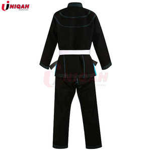 Deporte BJJ GI personalizado adultos y niños Gi brasileño Jiu jitsu Gi uniforme preencogido 450gsm cinturón libre hombres y mujeres - Product Image 3