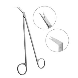 กรรไกรผ่าตัดหัวใจและหลอดเลือด Potts Smith ขนาดพิเศษ หัวงอ 45 องศา คุณภาพเยอรมัน สแตนเลสสตีล สำหรับงานผ่าตัดขนาดเล็ก แบบใช้มือ ผลิตตามแบบ OEM - Product Image 3