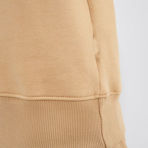 Sólido Oversized O-cuello Sudadera Hombro caído Mangas completas Logotipo personalizado Impresión Liso Teñido Todos los colores disponibles - Product Image 4