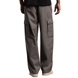 2023 New Fashion Lightweight Casual Men's Loose Fit Joggers Custom Design <b>Trousers</b> Multiple Pockets High Quality Manufacturer BD - Product Image 4