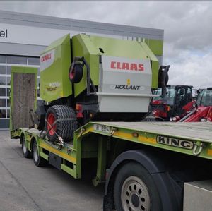 Enfardadora de Heno para Tractor, Máquina Enfardadora Hidráulica Redonda Grande - Product Image 1