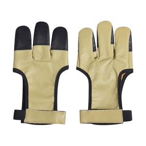 Gants de chasse à l'arc en cuir de kangourou - Product Image 1