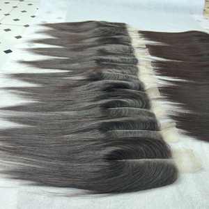 Undetectable Invisible Knot Top <b>Closure</b> Human Hair Raw <b>Lace</b> <b>Closure</b> for Everyone From Vietnam - Product Image 2