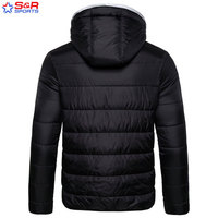Vestes pour hommes en peluche personnalisées et résistantes Vestes pour hommes en hiver de haute qualité