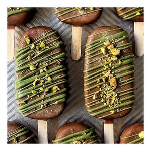 ของหวานแช่แข็งแท่งไอศกรีมช็อกโกแลตดูไบสำหรับขายส่งเป็นจำนวนมากใช้ในร้านกาแฟและซูเปอร์มาร์เก็ต - Product Image 5