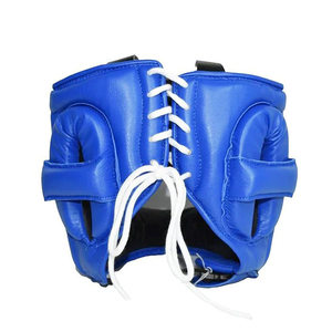 OEM ODM Durable 100% Cuir Véritable Gym Formation MMA Fighters Ensembles de Boxe avec Protège-aine Protège-tête Gants Sparring Set - Product Image 5