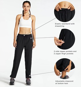 Pantalones de chándal deportivos informales para hombre, pantalones de entrenamiento ajustados, de tela duradera, rectos - Product Image 3