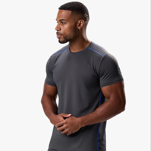 Camiseta Deportiva Ligera para Hombre, Estilo Urbano, Informal, Atlética, de Fitness, 100% Algodón, Microfibra, Transpirable - Product Image 1