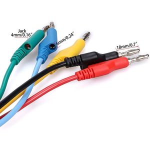 4 mm per cavo di prova 15 piedi 3.3 connettore Banana maschio impilabile con connettore a Banana e accessori - Product Image 5