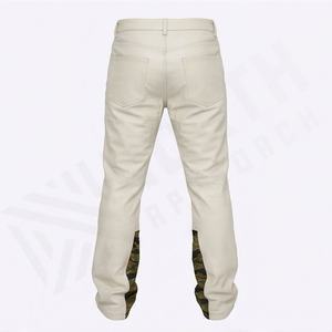 Pantalon évasé en cuir rétro pour homme, durable et confortable, pantalon pattes d'éléphant pour un look vintage, design haut de gamme - Product Image 2