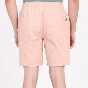 Shorts de sport décontractés pour homme, style nouveau, sur mesure, 100% coton, couleur unie, séchage rapide, respirant, fabriqué au Pakistan - Product Image 4