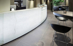 Kích thước tùy chỉnh liền mạch <span class=keywords><strong>Countertop</strong></span> tích hợp chìm Backlit Logo tùy chọn năm năm bảo hành - Product Image 4