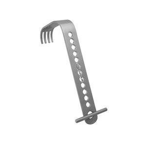 Fabricants de confiance de lame d'écarteur de hanche d'écarteur, profondeur de 2 ", utilisation chirurgicale américaine d'acier inoxydable de poignée en T réutilisable - Product Image 2