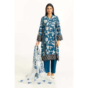 IUSTKSD-866 Traje Casual de Verano de 3 Piezas con Estampado para Jardín - Product Image 1