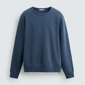 Otoño Invierno personalizado de alta calidad impreso sudadera transpirable hombres 380gsm algodón francés gota hombro sudadera hombres - Product Image 2