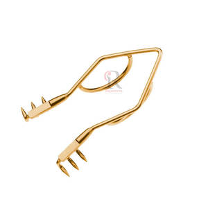 VENTA CALIENTE GORAYA GERMAN Manual Clase I Reutilizable Epicárdico Retractor-Pequeño Acero Inoxidable 1,25 ''(3,1 cm) CE ISO Aprobado - Product Image 3