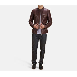 Latest Style New Arrival Leather <b>Jacket</b> Wholesale <b>Men</b> Leather <b>Jacket</b> Best Selling Leather <b>Jacket</b> - Product Image 5