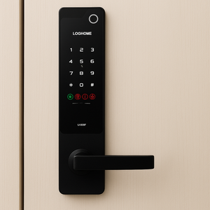Evernet lh2200f Thông Minh Kỹ thuật số khóa cửa vân tay & mật khẩu Thẻ key công nhận An ninh Lỗ mộng cửa từ Hàn Quốc - Product Image 3