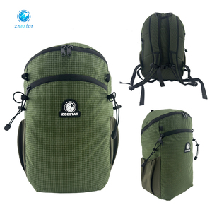 2026 New Design <strong>Ultralight</strong> Grid Ripstop Nylon Polyester 20-35L Backpack Waterproof Outdoor Hiking <strong>Daypack</strong> Travel School Bag Men - Product Image 1
