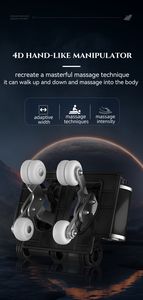 Sedia da massaggio commerciale per distributori automatici intelligenti 5d sedia da massaggio con carta di credito a gravità Zero con salvadanaio - Product Image 4