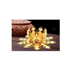 Lampe décorative diya de table en laiton kamal chaud de bonne qualité pour le temple et la maison dhanlaxmi kamal diya grossiste de l'Inde - Product Image 3