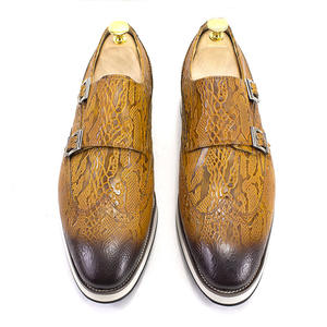 Breathable <b>Insert</b> Leather <b>Shoes</b> with Cushioned <b>Heel</b> and Flexible Sole Fashion <b>Shoes</b> <b>for</b> Men Casual <b>Shoes</b> - Product Image 2