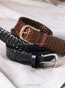 เข็มขัดหนังวัวสำหรับผู้ชายที่ทนทานหัวเข็มขัดมีสไตล์และตัวเลือกสีต่างๆ - Product Image 5