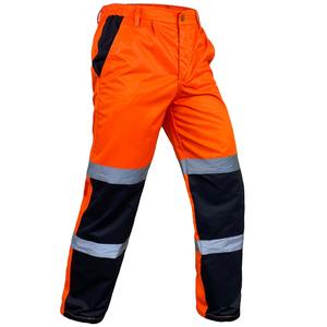 Pantalones de Trabajo de Seguridad Reflectantes de Alta Visibilidad para Hombre, Pantalones Jogger con Logotipo Personalizable en Color para Uso en Tráfico. - Product Image 6