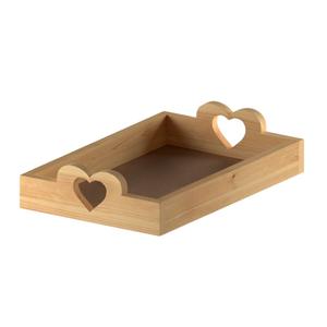 Bandeja de madera mínima hecha para hogares modernos, una forma elegante de servir bebidas, exhibir velas u organizar artículos de baño - Product Image 2