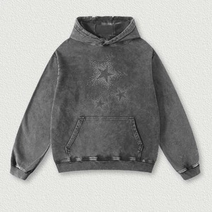 Dernier design streetwear, logo personnalisé, sweat-shirt de haute qualité, lourd, décontracté, coupe ample, pull personnalisé, sweat-shirt surdimensionné pour hommes - Product Image 5