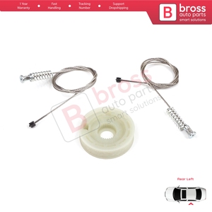 ชุดซ่อมมอเตอร์กระจกหน้าต่าง BWR512 ประตูหลังซ้าย สำหรับรถยนต์ฟอร์ด โฟกัส MK1 4/5 ประตู รุ่นแฮทช์แบค/ซีดาน/อีสเตท/แวกอน 1138204 - Product Image 3