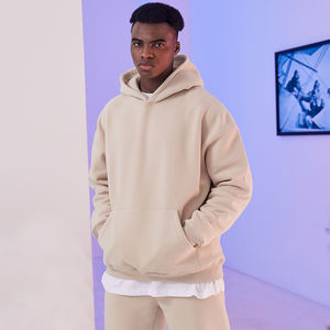 BSCI unisexe sweat à capuche surdimensionné hiver vêtements en tissu lourd avec motif imprimé Logo personnalisé taille XS - Product Image 6