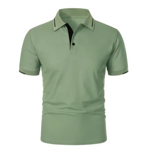 Polo para Hombre de Manga Corta de Secado Rápido, Polos de Golf para Hombre, Estilo Casual, Precio al por Mayor con Logotipo Personalizado - Product Image 4